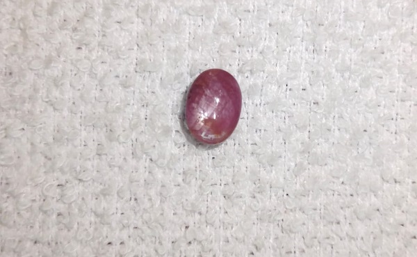 African Ruby 6.80 CT (7.50 Ratti)